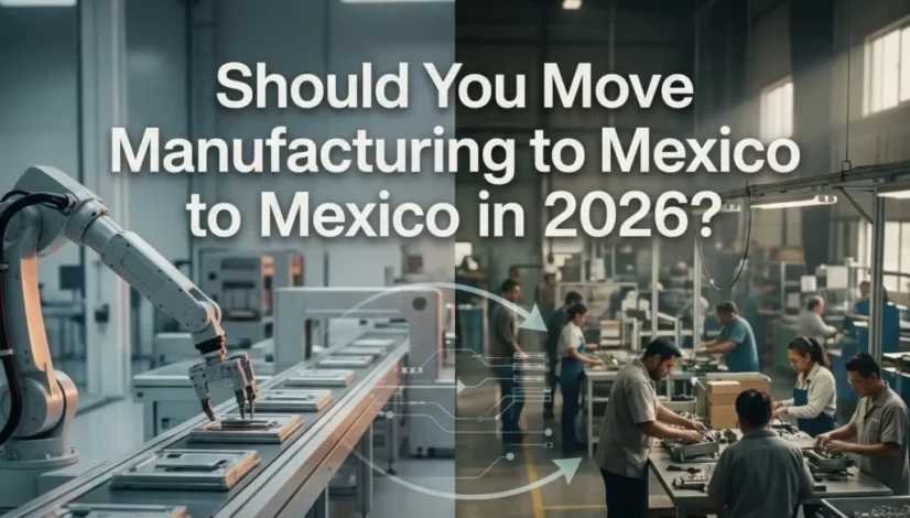 Manufacturing in Mexico factory