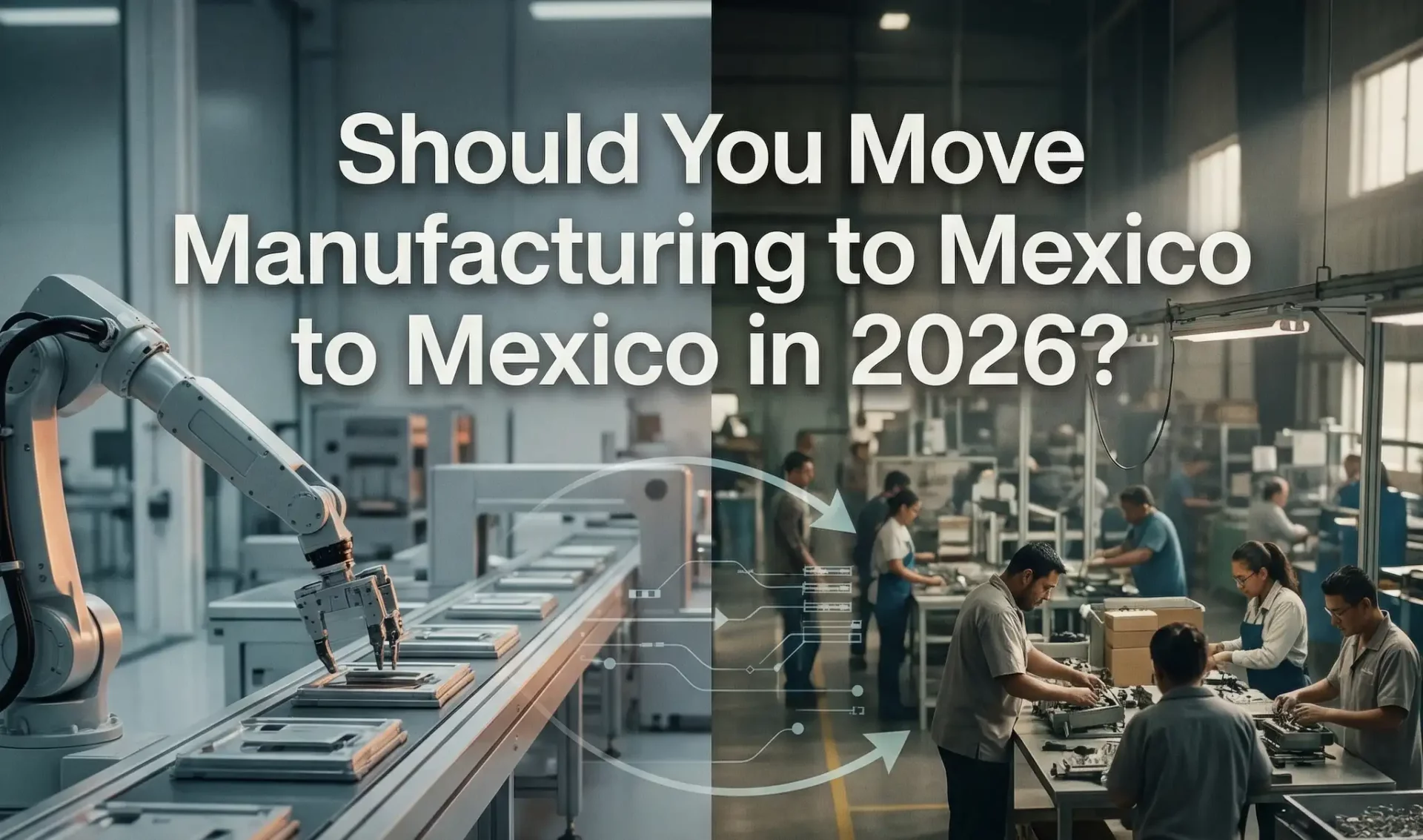 Manufacturing in Mexico factory
