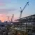 Large data center infrastructure construction project illustrating growing AI power and manufacturing demand